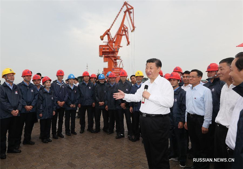 Си Цзиньпин надеется на большую роль Гуанси в реализации инициативы "Пояс и путь"