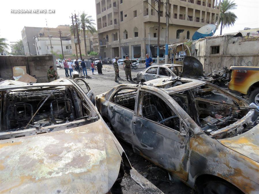 Пять человек погибли в результате взрыва автомобиля в Багдаде