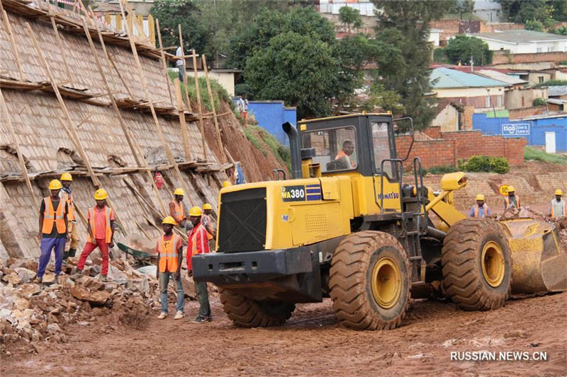 Китайская компания начинает проект по модернизации дорог в руандской столице