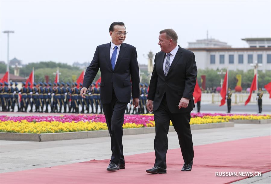 Ли Кэцян провел переговоры с премьер-министром Дании Л.Л.Расмуссеном