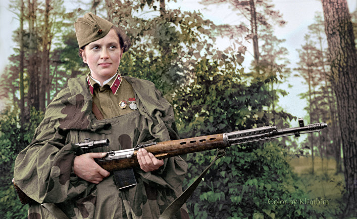 Смертоносные советские женщины-снайперы