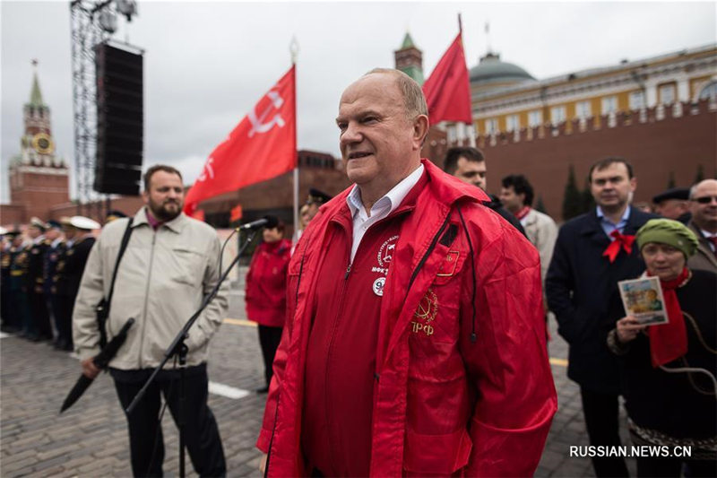 На Красной площади прошла церемония принятия в пионеры