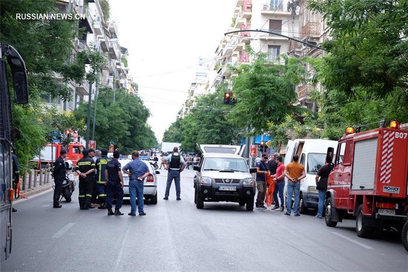 Экс-премьер Греции пострадал в результате взрыва