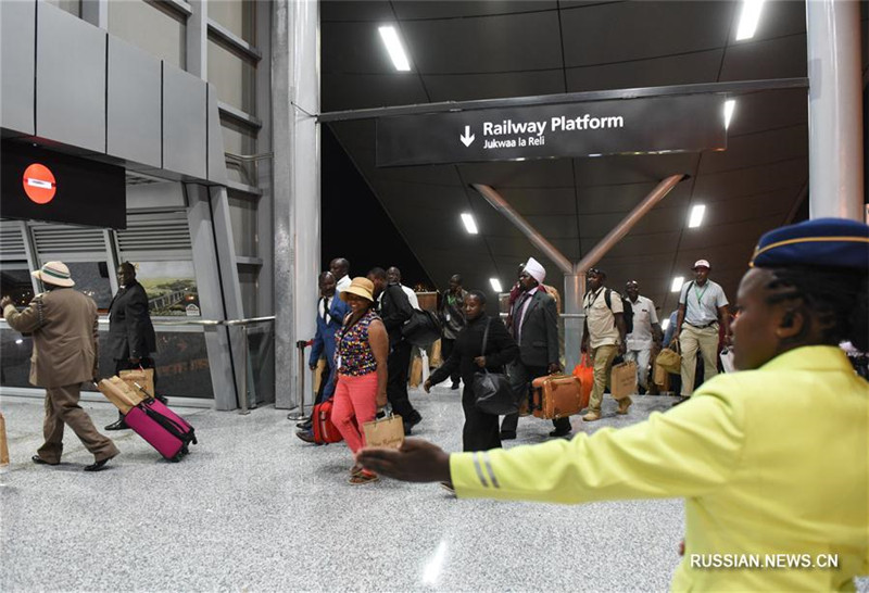 Железная дорога Момбаса -- Найроби запущена в эксплуатацию в Кении