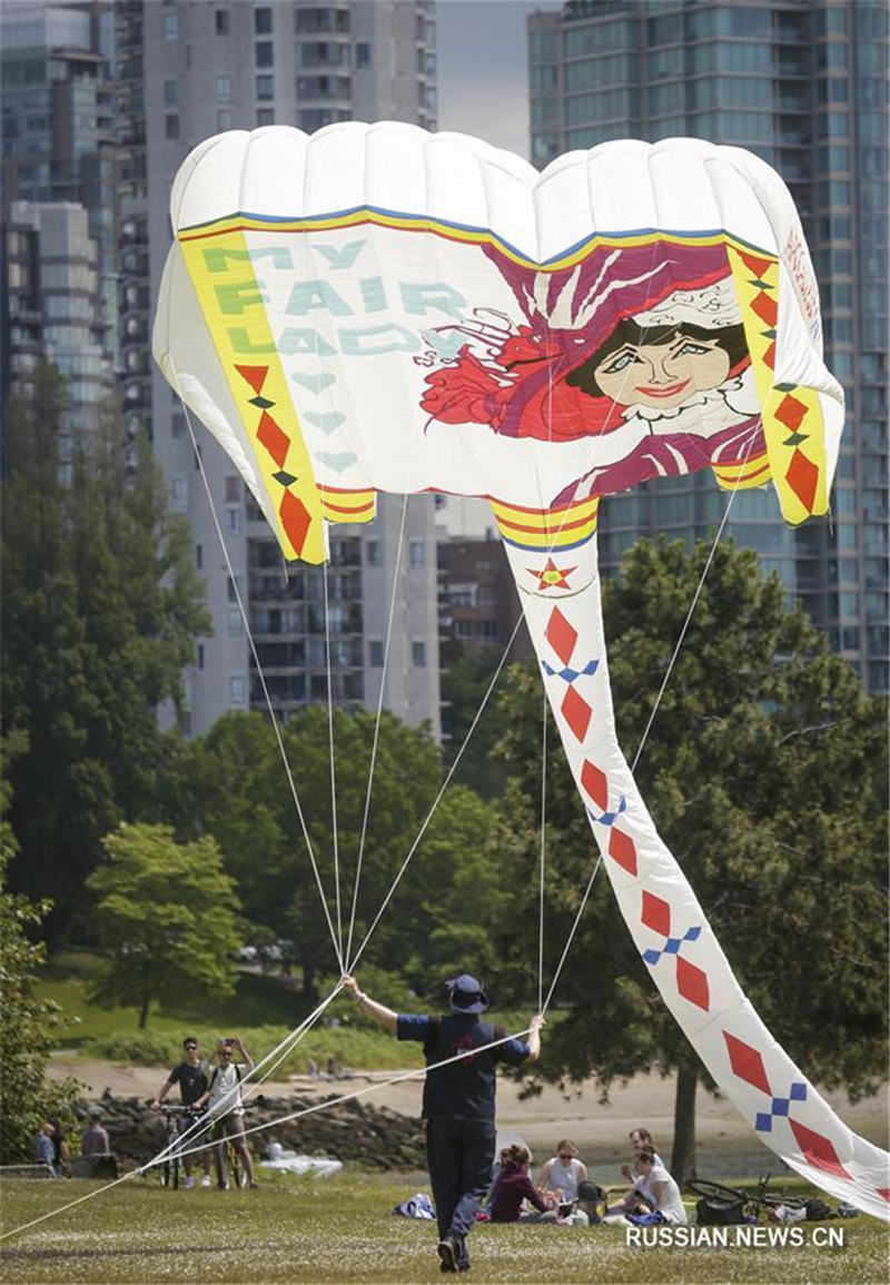 Фестиваль воздушных змеев в Ванкувере