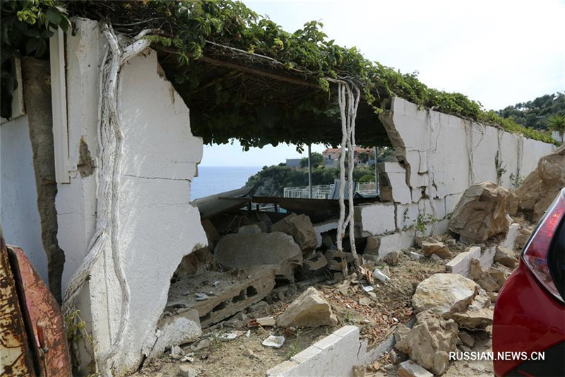 Землетрясение магнитудой 6,3 произошло вблизи острова Лесбос в Эгейском море