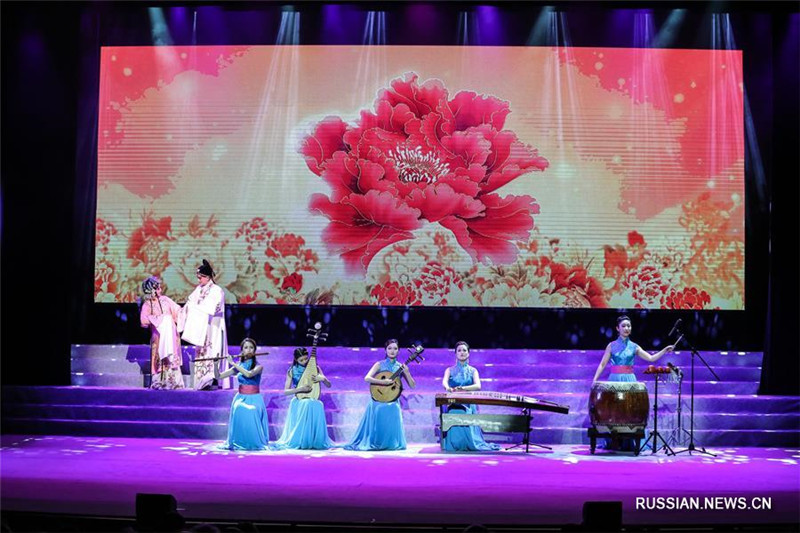 Китайские музыканты выступили в греческом городе Пирей
