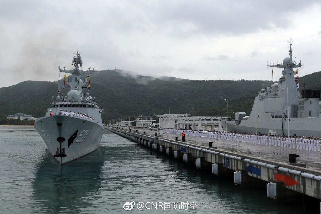 Отряд китайских военных кораблей отправился в Балтийское море для участия в первом этапе китайско-российских учений "Морское взаимодействие - 2017"