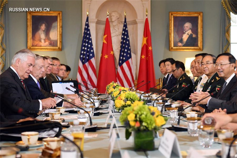 В Вашингтоне состоялся 1-й раунд Китайско-американского диалога по вопросам внешней политики и безопасности