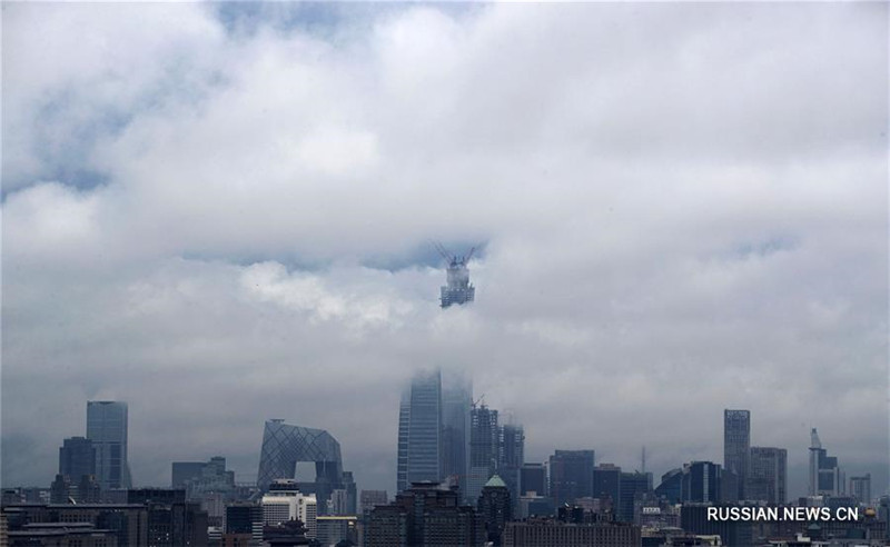 Туман над китайской столицей