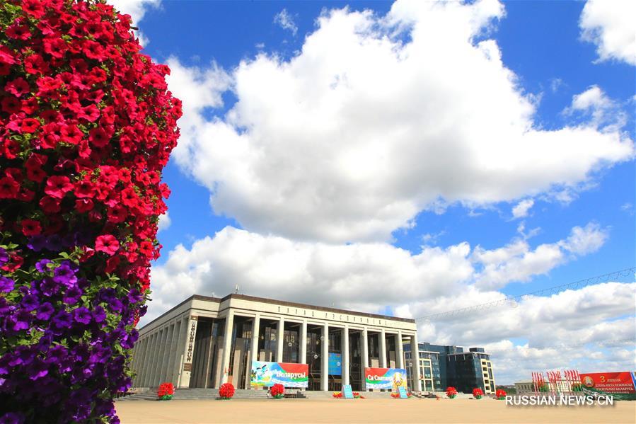 Минск украсили ко Дню независимости Республики Беларусь