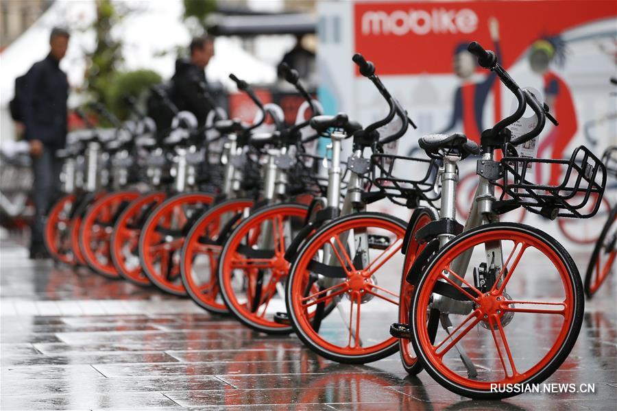 Прокатные велосипеды из Китая покоряют Манчестер