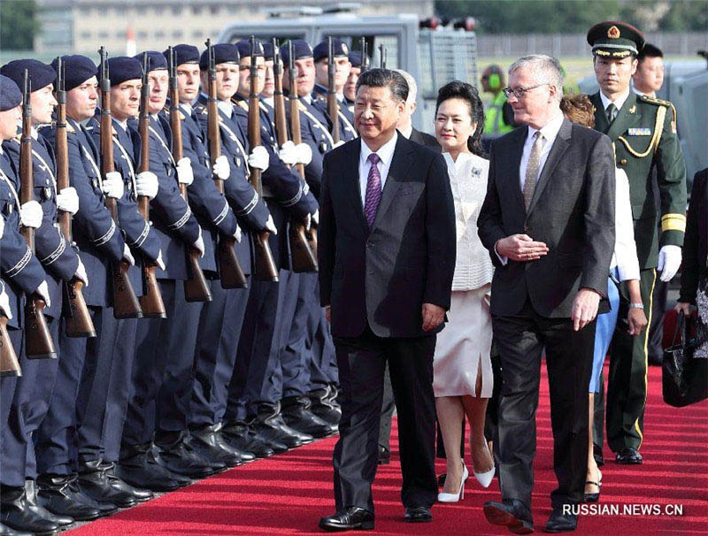 Си Цзиньпин прибыл в Берлин с государственным визитом в ФРГ