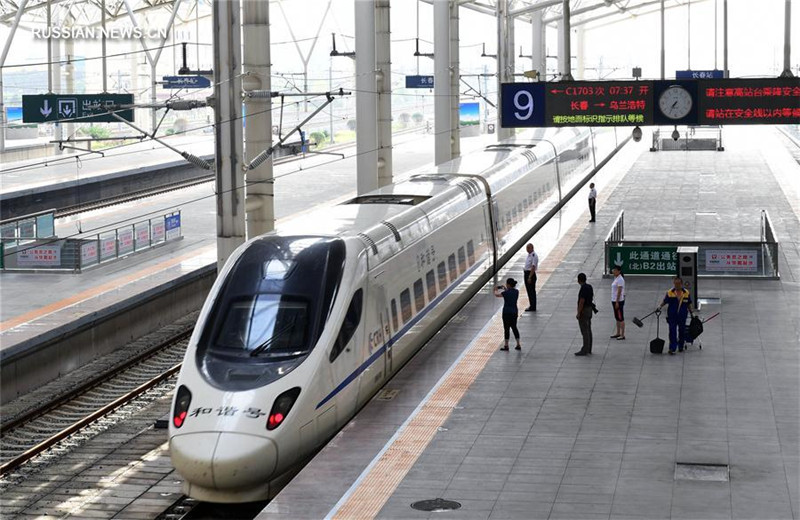 Новая скоростная железная дорога на севере Китая готовится к пуску