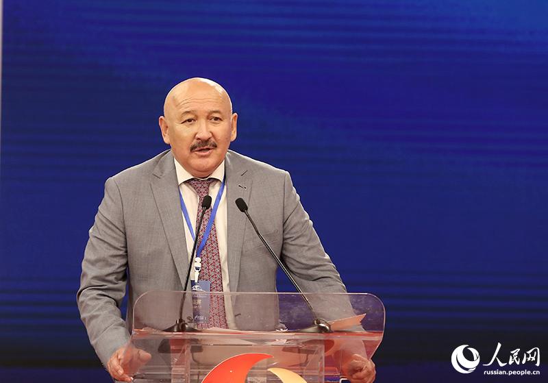 Председатель Комитета по делам спорта и физической культуры Министерства культуры и спорта Республики Казахстан И.Б. Канагатов