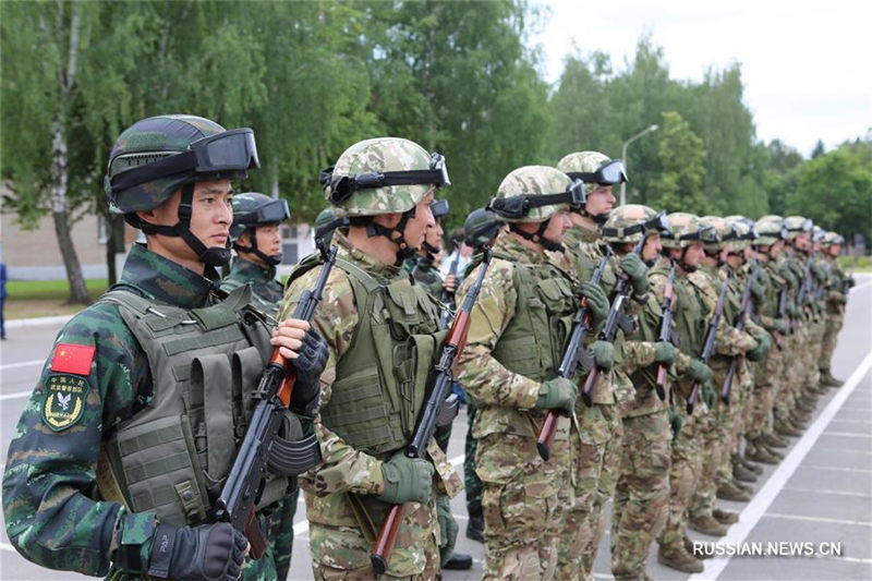 В Минске начались совместные китайско-белорусские антитеррористические учения "Единый щит-2017"