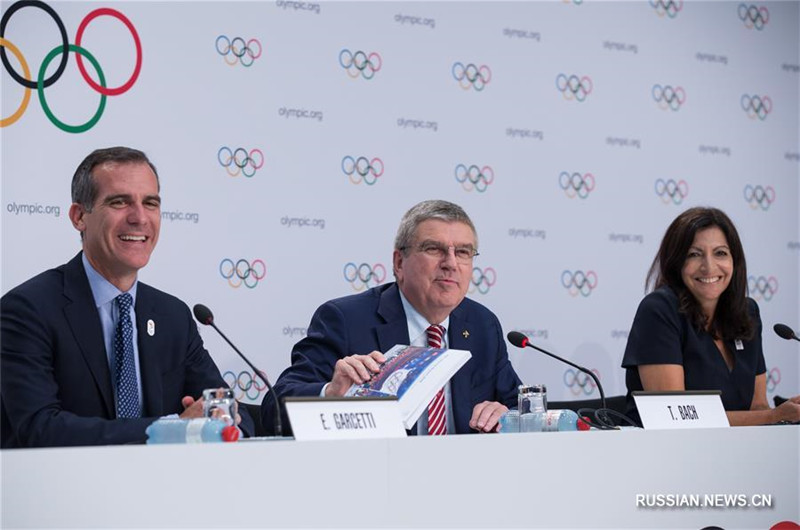 Париж и Лос-Анджелес получили право на проведение летних Олимпийских игр