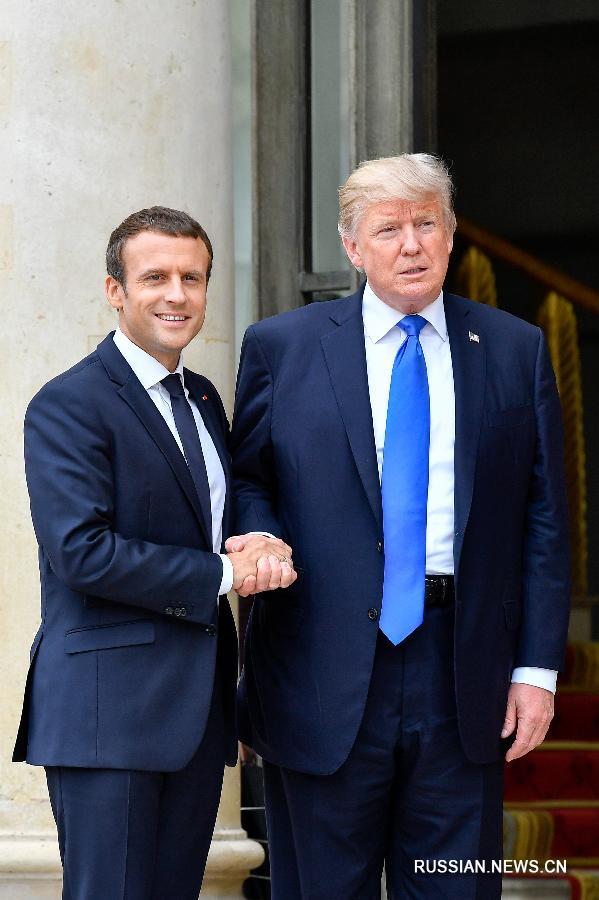 Лидеры Франции и США выразили намерение продолжать сотрудничество по вопросам борьбы с терроризмом и Среднего Востока