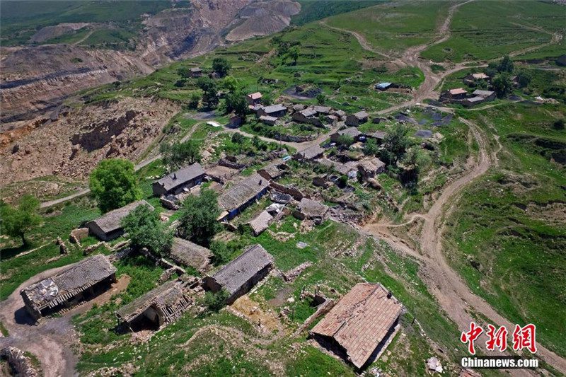Пустая деревня в провинции Шаньси