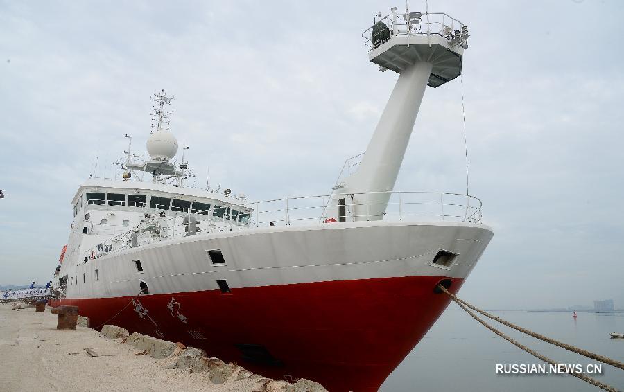 Китайское судно "Кэсюэ" вышло в плавание для продолжения комплексных исследований в Южно-Китайском море