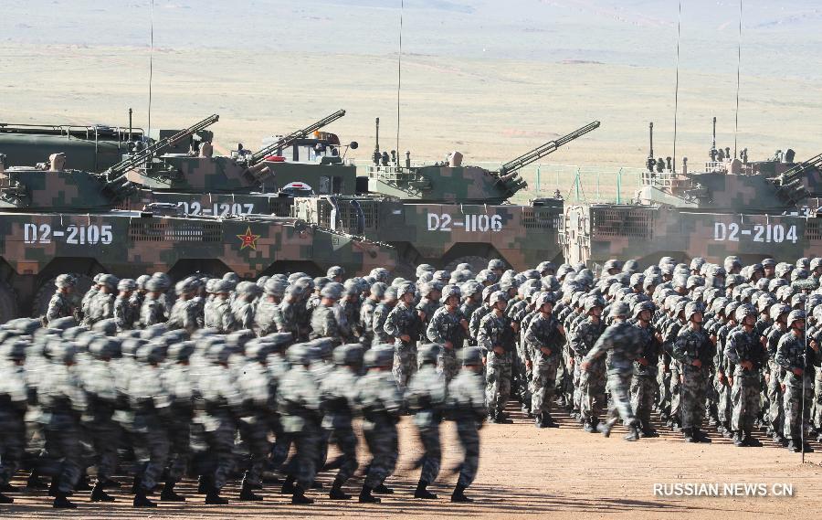 На полигоне во Внутренней Монголии ведется подготовка к военному параду по случаю 90-летия НОАК