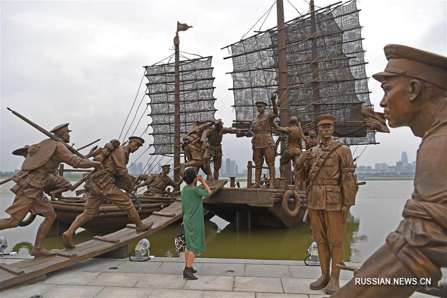 В Наньчане открылась для посещения площадь Скульптур о создании армии
