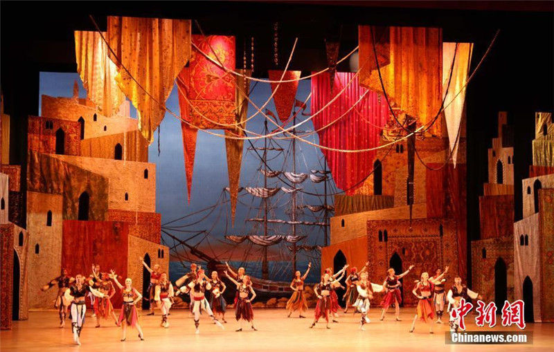 Премьера известного российского балета «Корсар» состоялась в Китае