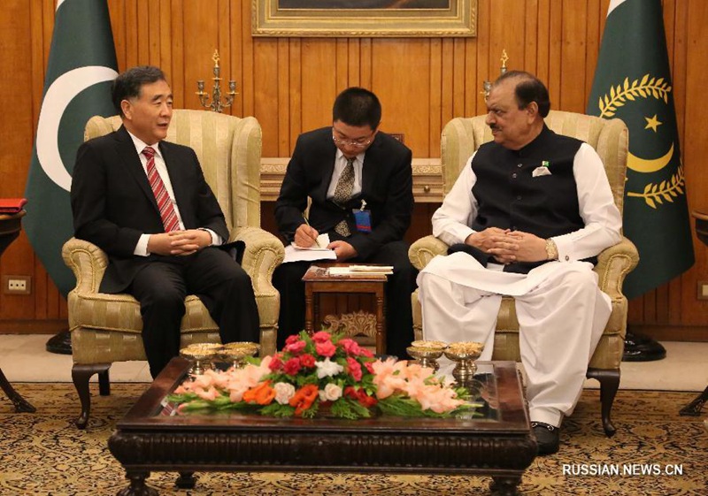 Президент Пакистана: дружба с Китаем является основой внешних связей Пакистана