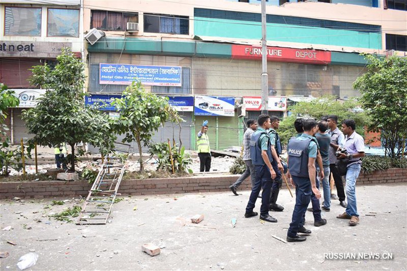 В результате взрыва в столице Бангладеш погиб боевик