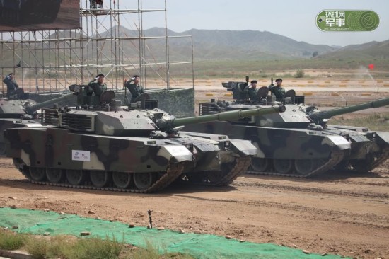 Во Внутренней Монголии впервые были продемонстрированы новые броневые машины китайского производства