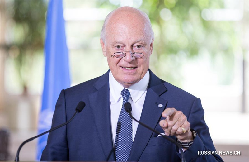 Специальный посланник генсека ООН по Сирии: мирные межсирийские переговоры, имеющие "существенный смысл", состоятся в Женеве в октябре