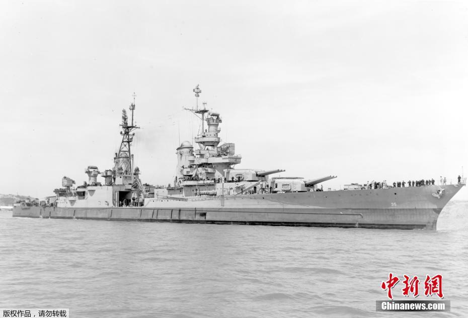 Затопленный со времен Второй мировой войны крейсер ВМС США обнаружен в Тихом океане