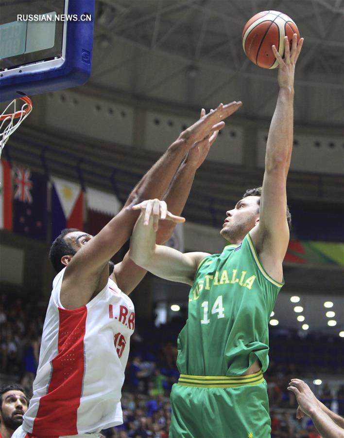 Сборная Австралии стала чемпионом Кубка Азии по баскетболу среди мужчин