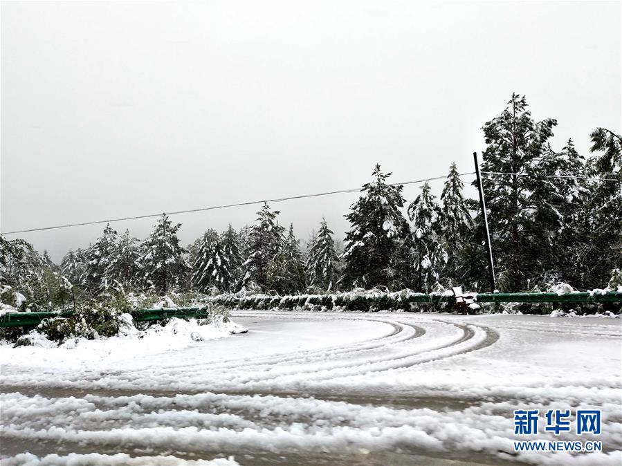 На "Северном полюсе" Китая выпал первый "осенний" снег