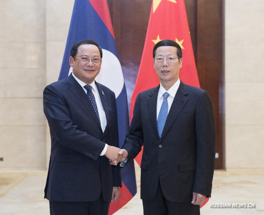 Вице-премьер КНР Чжан Гаоли встретился с руководителями стран АСЕАН