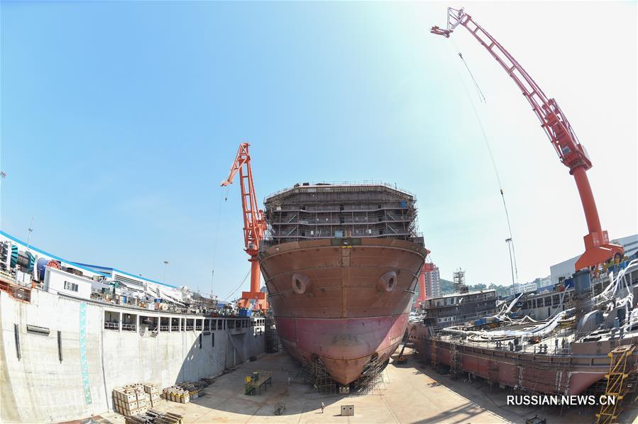 Китай построит первое в мире судно для глубоководной добычи полезных ископаемых