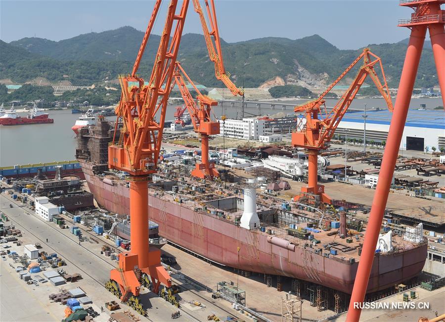 Китай построит первое в мире судно для глубоководной добычи полезных ископаемых
