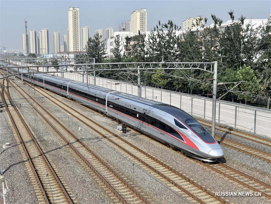 На китайские железные дороги вернулась рекордная скорость
