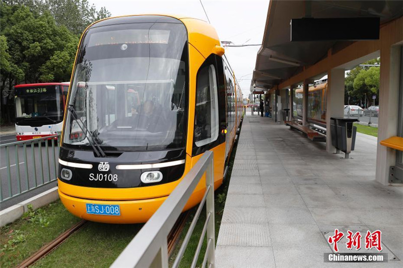 В Шанхае начали развивать скоростные трамваи