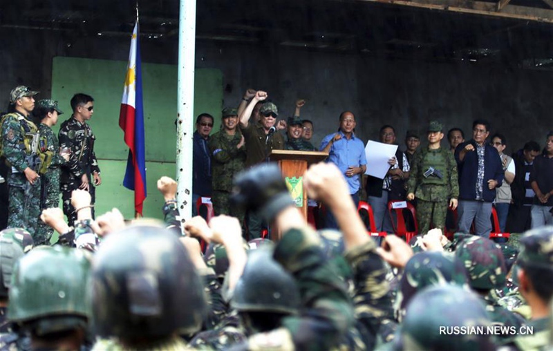 Президент Филиппин Родриго Дутерте объявил об освобождении города Марави от боевиков ИГ