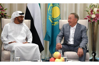 Президент Казахстана встретился с Наследным принцем Абу-Даби