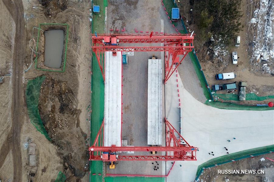 Началось полномасштабное строительство линии метро от нового пекинского аэропорта
