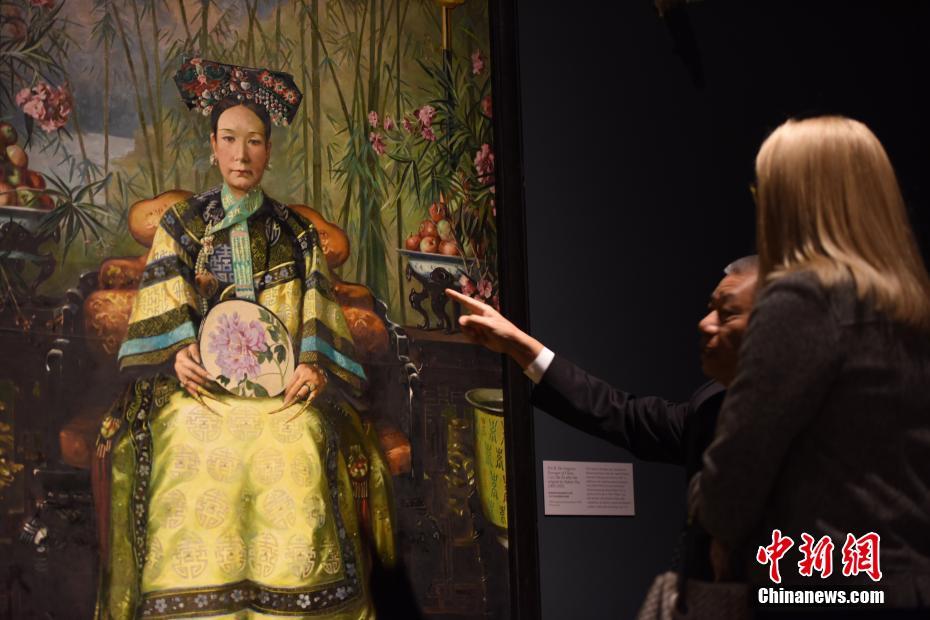 Выставка музея Парка Ихэюань впервые открылась в США
