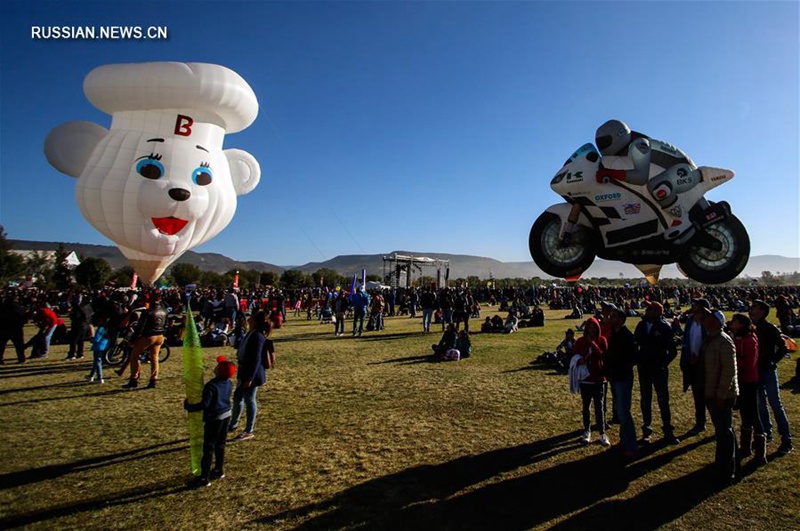 Фестиваль воздушных шаров в Мексике