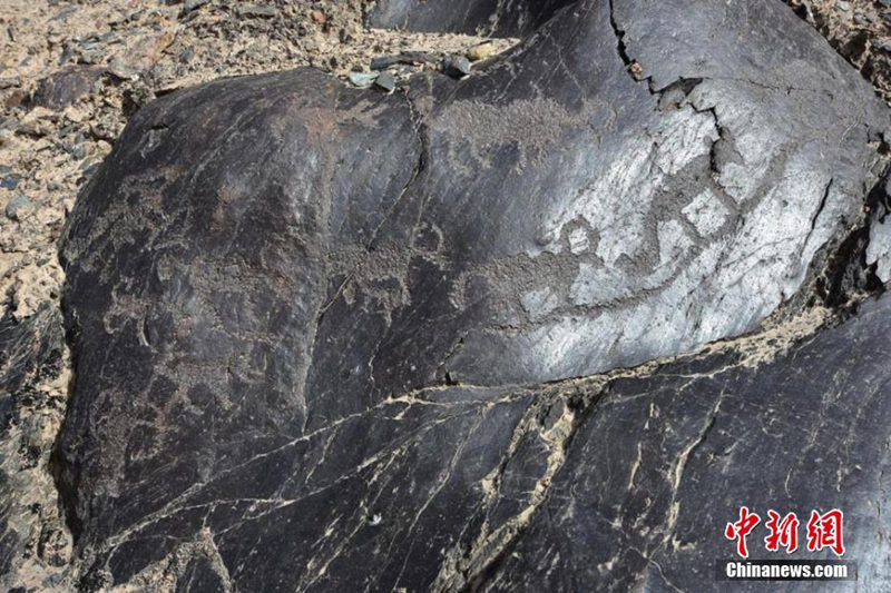В провинции Ганьсу открыли древние наскальные рисунки