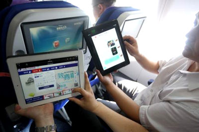 В декабре в самолетах появится высокоскоростной интернет