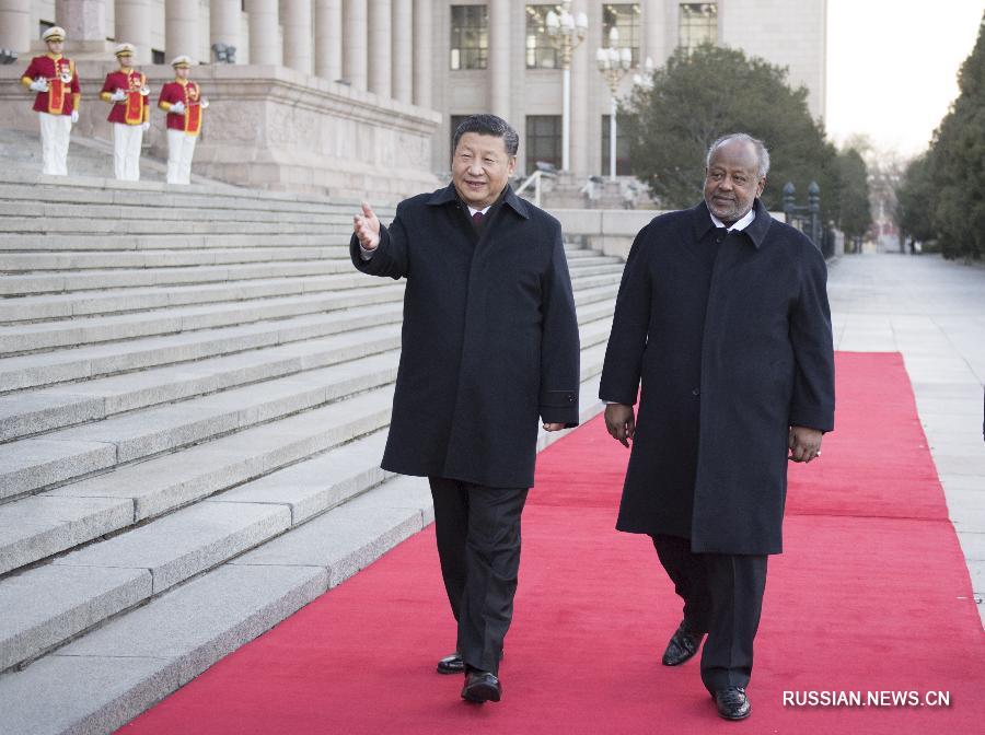 Китай и Джибути договорились об установлении отношений стратегического партнерства