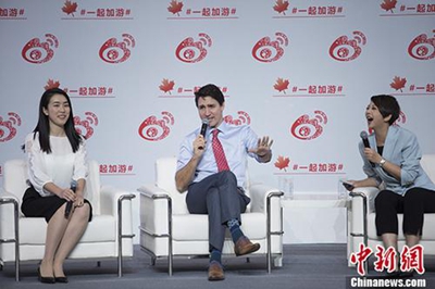 Джастин Трюдо познакомил пользователей Weibo с туристическими ресурсами Канады