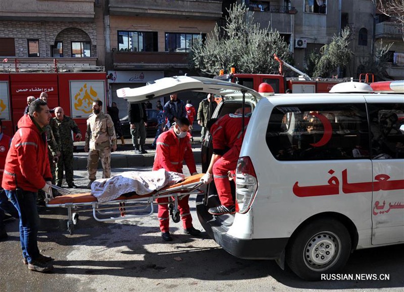 По меньшей мере 8 человек погибли в результате взрыва в сирийском городе Хомс
