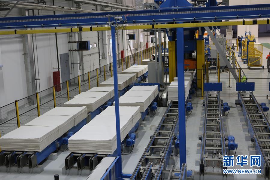 В Беларуси введен в эксплуатацию построенный китайским предприятием САМС целлюлозно-бумажный завод